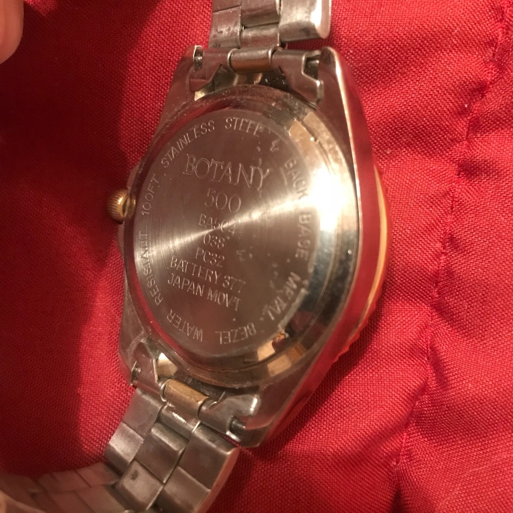 SOLD♥️NWOT Botany 500 Men’s Water Resistant Watch - Picture 5 of 7